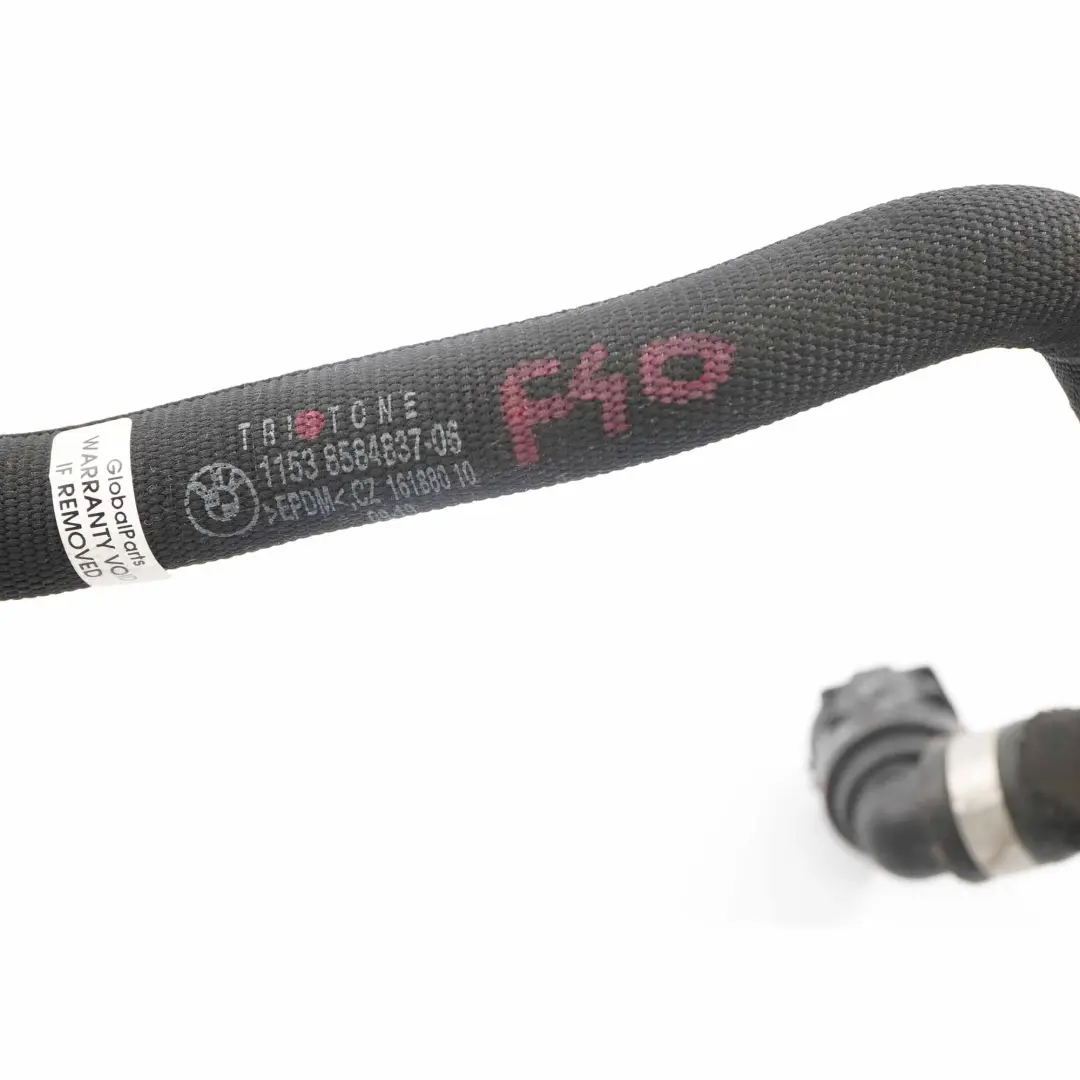  Tuyau BMW F40 F45 B47B B47D Tuyau Haute Pression EGR Coolant Pump Tube - SKU 8584837 - Numéro de pièce 8584837