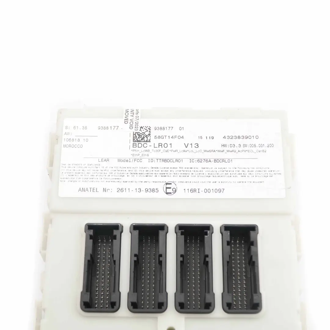 Mini F55 F56 SD B47 Zestaw ECU Sterownik Silnika DDE Klucz BDC - SKU 8585225-1 - Numer Części 8585225