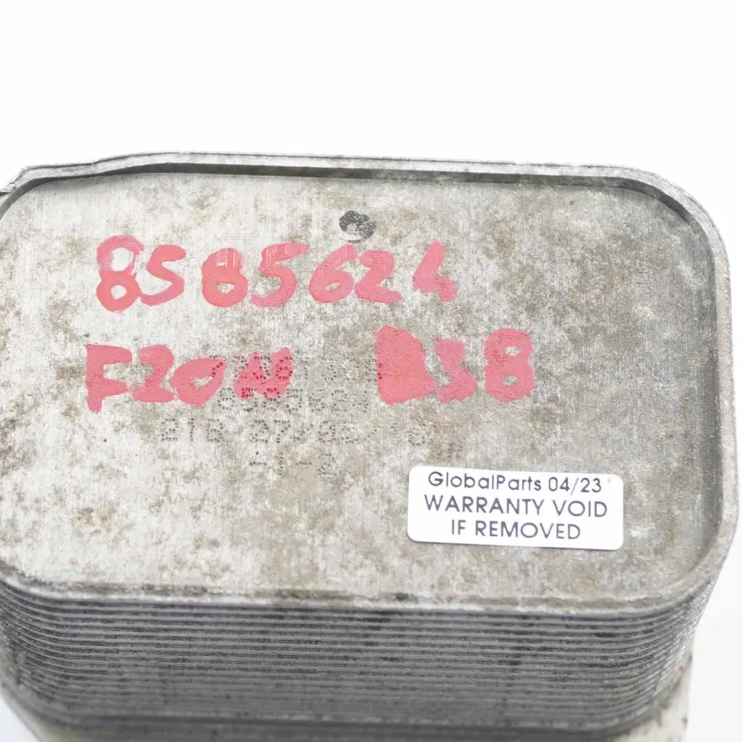 Wärmetauscher BMW F20 F21 F30 LCI B38 B48 Ölkühler Ottomotor für mit Teilenummer 8585624 Wärmetauscher BMW F20 F21 F30 LCI B38 B48 Ölkühler Ottomotor - SKU 8585624 - Teilenummer 8585624