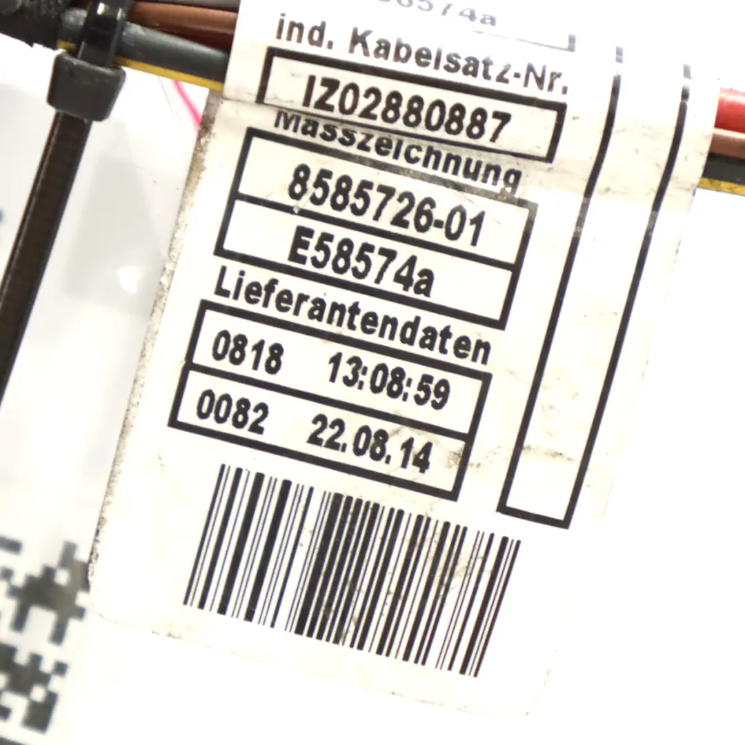 Cablaggio BMW F21 F30 F34 F36 Diesel N47N Motore Cambio Modulo Harness per con numero di parte 8585727 Cablaggio BMW F21 F30 F34 F36 Diesel N47N Motore Cambio Modulo Harness - SKU 8585727 - Numero di parte 8585727