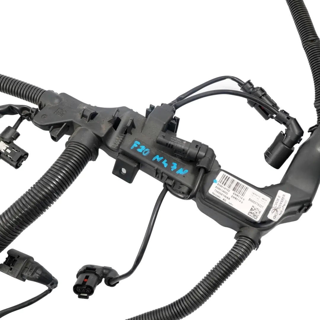 N47N Mazo De cables del motor Modulo para BMW F20 F21 F30 116d 120d 316d 320d con número de pieza 8586141 BMW F20 F21 F30 116d 120d 316d 320d N47N Mazo De cables del motor Modulo - SKU 8586141 - Número de pieza 8586141