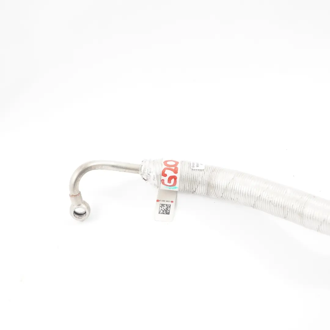 Oil Pipe BMW G20 G21 G30 G31 X3 G01 Diesel Turbocharger Turbo Line to with Part number 8586483 Oil Pipe BMW G20 G21 G30 G31 X3 G01 Diesel Turbocharger Turbo Line - SKU 8586483 - Part number 8586483