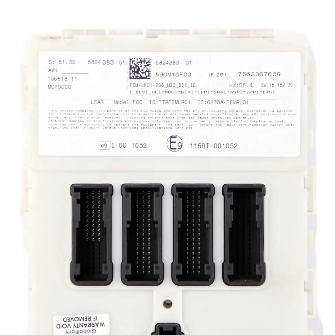 BMW F30 F32 LCI 335dX 435dX N57Z 313HP Control Unit ECU Kit DDE FEM Key - SKU 8586536-2 - Part number 8586536