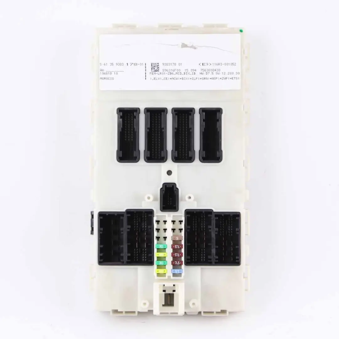 BMW F30 F32 LCI 330dX 430dX N57N 258HP Unidad Control ECU DDE FEM Clave - SKU 8586540-2 - Número de pieza 8586540