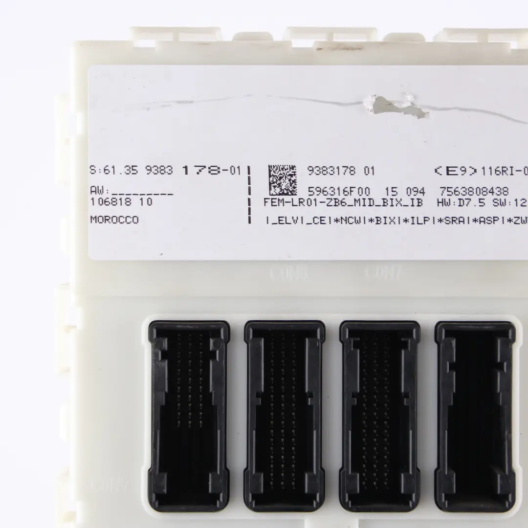 BMW F30 F32 LCI 330dX 430dX N57N 258HP Control Unit ECU Kit DDE FEM Key - SKU 8586540-2 - Part number 8586540