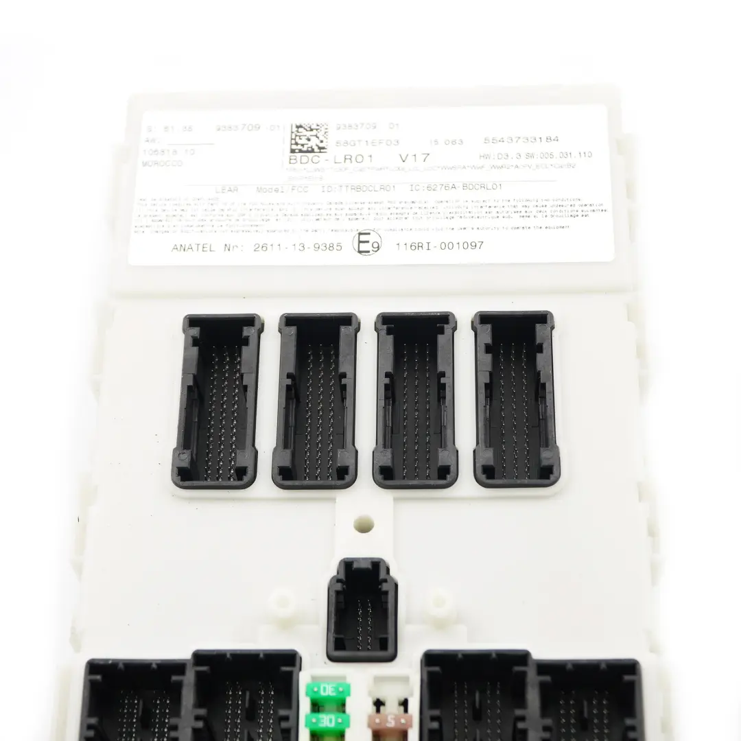 BMW X5 F15 X6 F16 30dX N57N 258HP Motor Kit ECU DDE BDC Llave - SKU 8586540-4 - Número de pieza 8586540