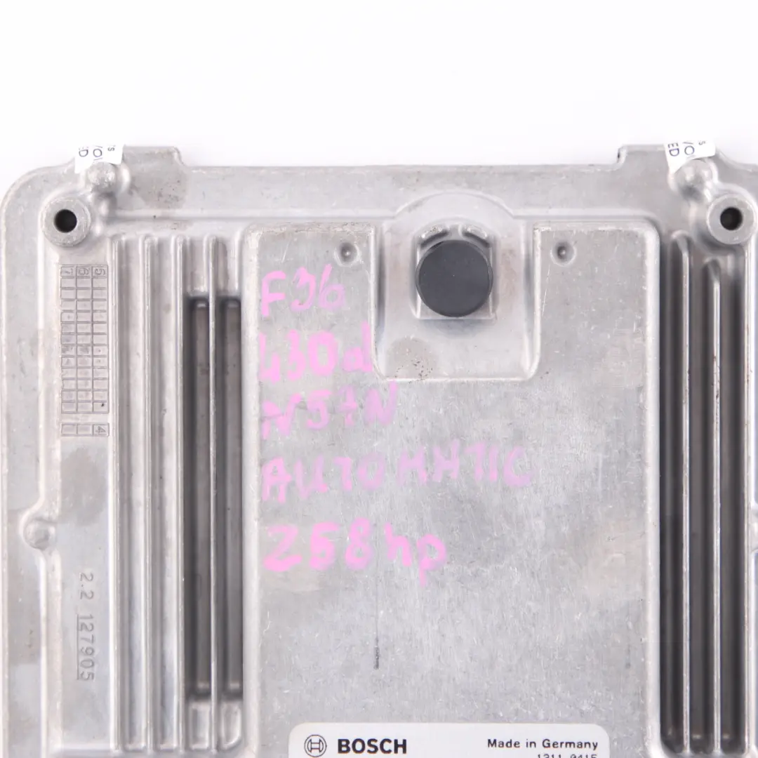 N57N 258HP Modulo Unità Controllo Motore ECU per BMW F30 F32 LCI 330d 430d con numero di parte 8586540 BMW F30 F32 LCI 330d 430d N57N 258HP Modulo Unità Controllo Motore ECU - SKU 8586540 - Numero di parte 8586540