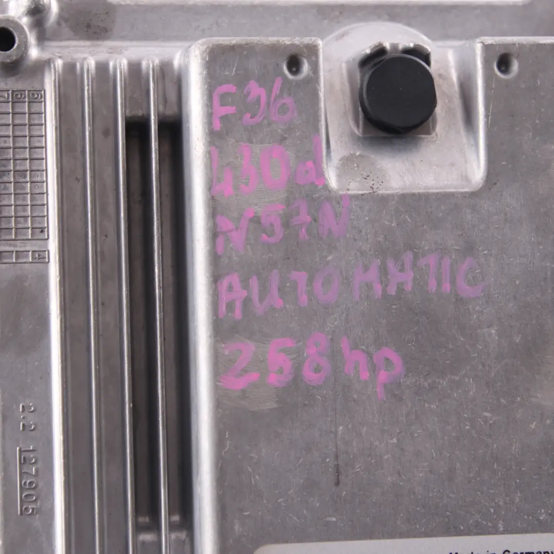 BMW F30 F32 LCI 330d 430d N57N 258HP Engine Control Unit Module ECU DDE - SKU 8586540 - Part number 8586540