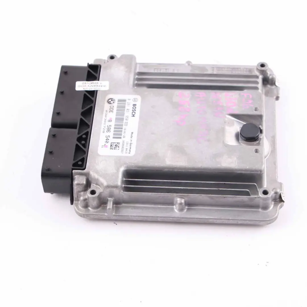 N57N 258HP Modulo Unità Controllo Motore ECU per BMW F30 F32 LCI 330d 430d con numero di parte 8586540 BMW F30 F32 LCI 330d 430d N57N 258HP Modulo Unità Controllo Motore ECU - SKU 8586540 - Numero di parte 8586540