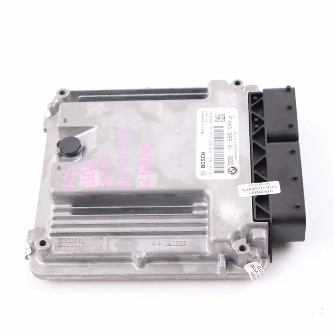 BMW F30 F32 LCI 330d 430d N57N 258HP Unidad Control Motor Módulo ECU DDE - SKU 8586540 - Número de pieza 8586540