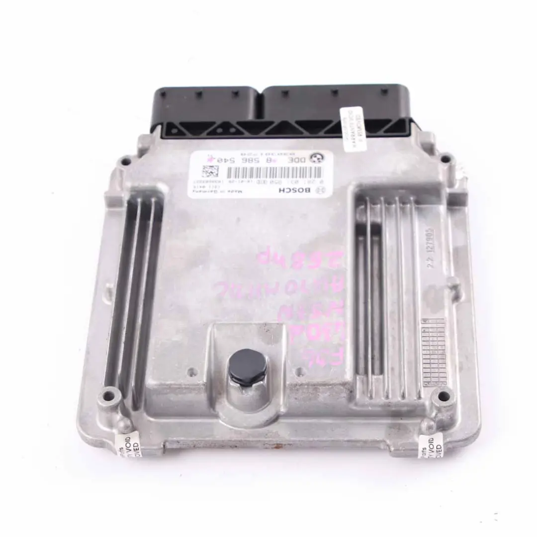 N57N 258HP Modulo Unità Controllo Motore ECU per BMW F30 F32 LCI 330d 430d con numero di parte 8586540 BMW F30 F32 LCI 330d 430d N57N 258HP Modulo Unità Controllo Motore ECU - SKU 8586540 - Numero di parte 8586540