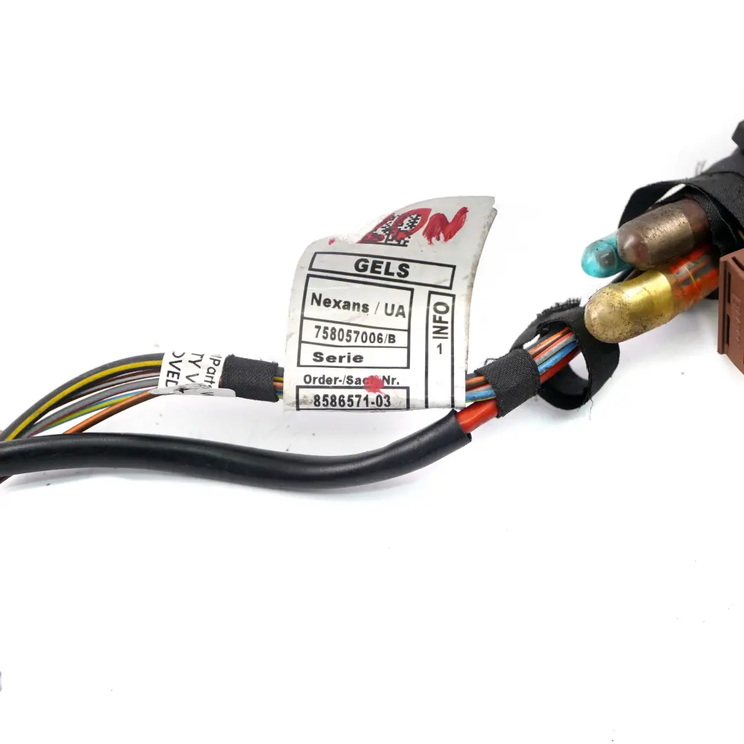 B47 Motor Caja De cambios Modulo Cableado Mazo para BMW F20 F30 LCI con número de pieza 8586571 BMW F20 F30 LCI B47 Motor Caja De cambios Modulo Cableado Mazo - SKU 8586571 - Número de pieza 8586571