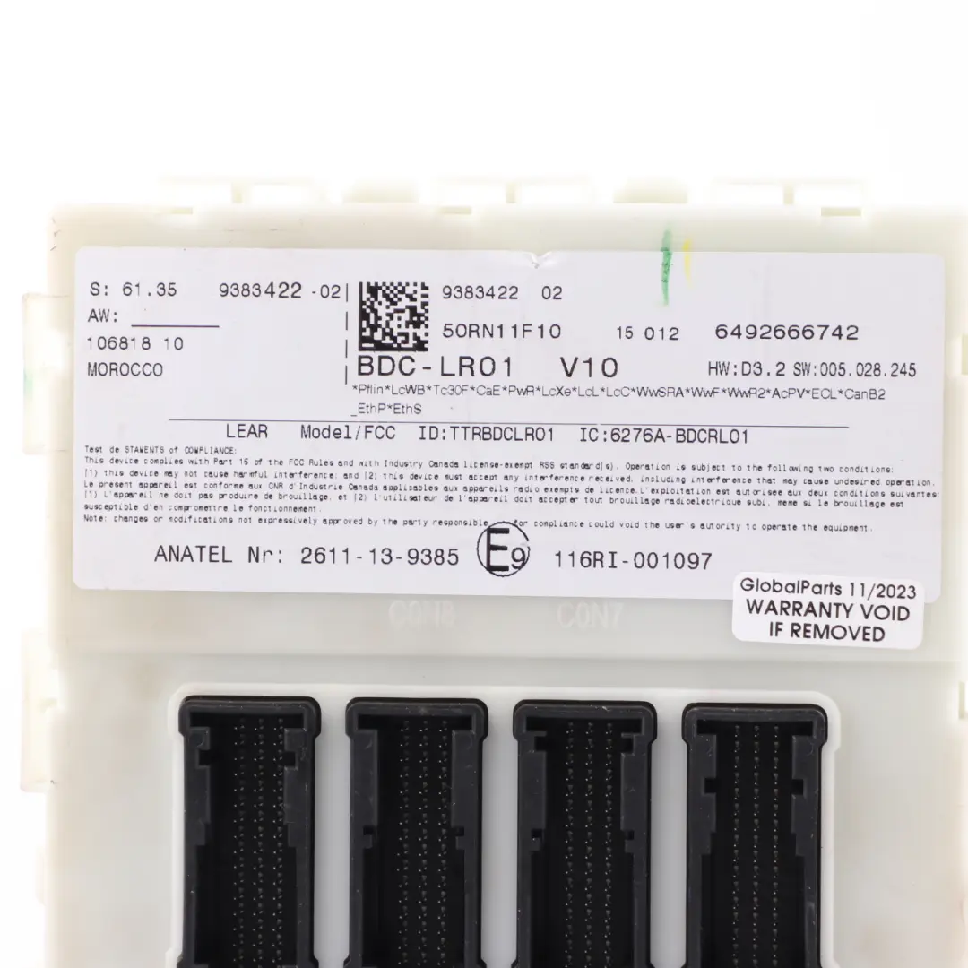 Mini Cooper D F55 F56 B37 Diesel Engine ECU Kit DDE BDC Key Automatic - SKU 8586766-2 - Part number 8586766
