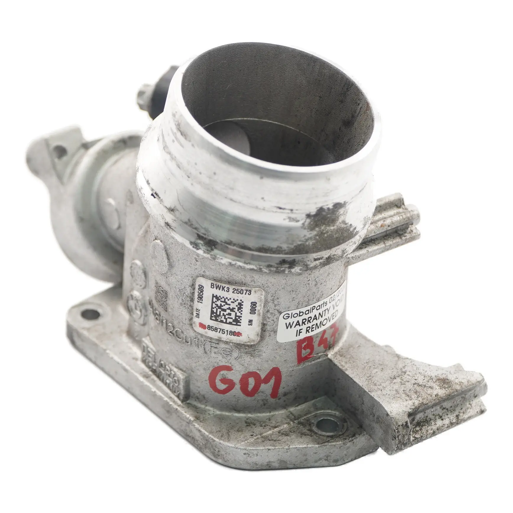 Valve dérivation BMW G01 B47 Boîtier soupape d'air suralimentation TurboCharger