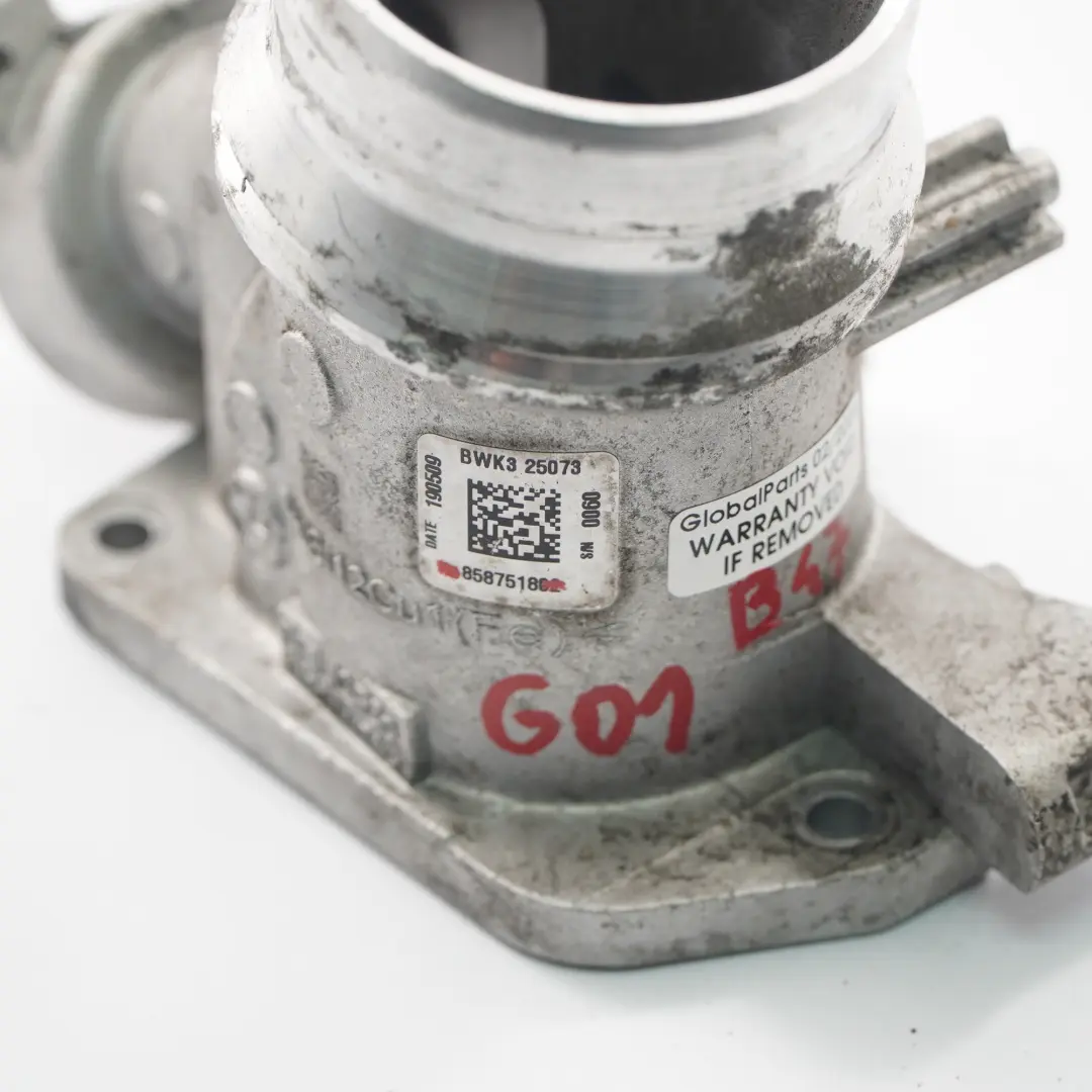 Válvula Bypass BMW G01 G20 G30 B47 TurboCharger Carcasa Válvula Aire Carga para con número de pieza 8587518 Válvula Bypass BMW G01 G20 G30 B47 TurboCharger Carcasa Válvula Aire Carga - SKU 8587518 - Número de pieza 8587518