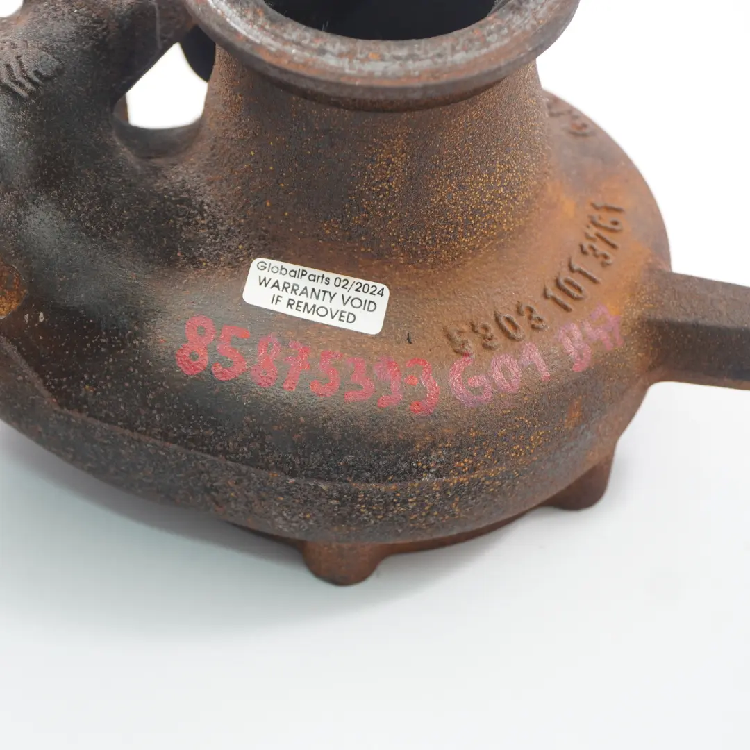 B47 Strona Gorąca Wydechowa Turbosprężarki do BMW G01 o numerze 8587539 BMW G01 B47 Strona Gorąca Wydechowa Turbosprężarki - SKU 8587539-3 - Numer Części 8587539