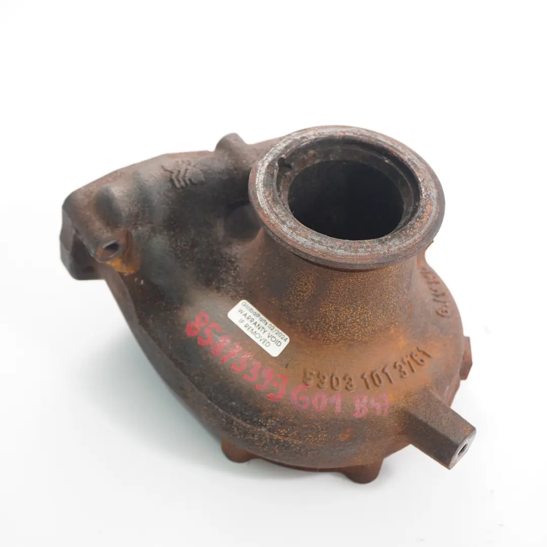 B47 Turbo Cargador Pieza Caliente Salida Carcasa Escape para Turbo BMW G01 con número de pieza 8587539 Turbo BMW G01 B47 Turbo Cargador Pieza Caliente Salida Carcasa Escape - SKU 8587539-3 - Número de pieza 8587539