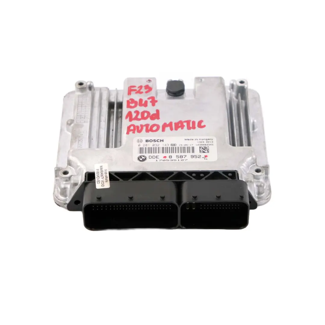 BMW F20 F21 F30 LCI 120d 320d B47 Komputer Sterownik Silnika DDE - SKU 8587952 - Numer Części 8587952