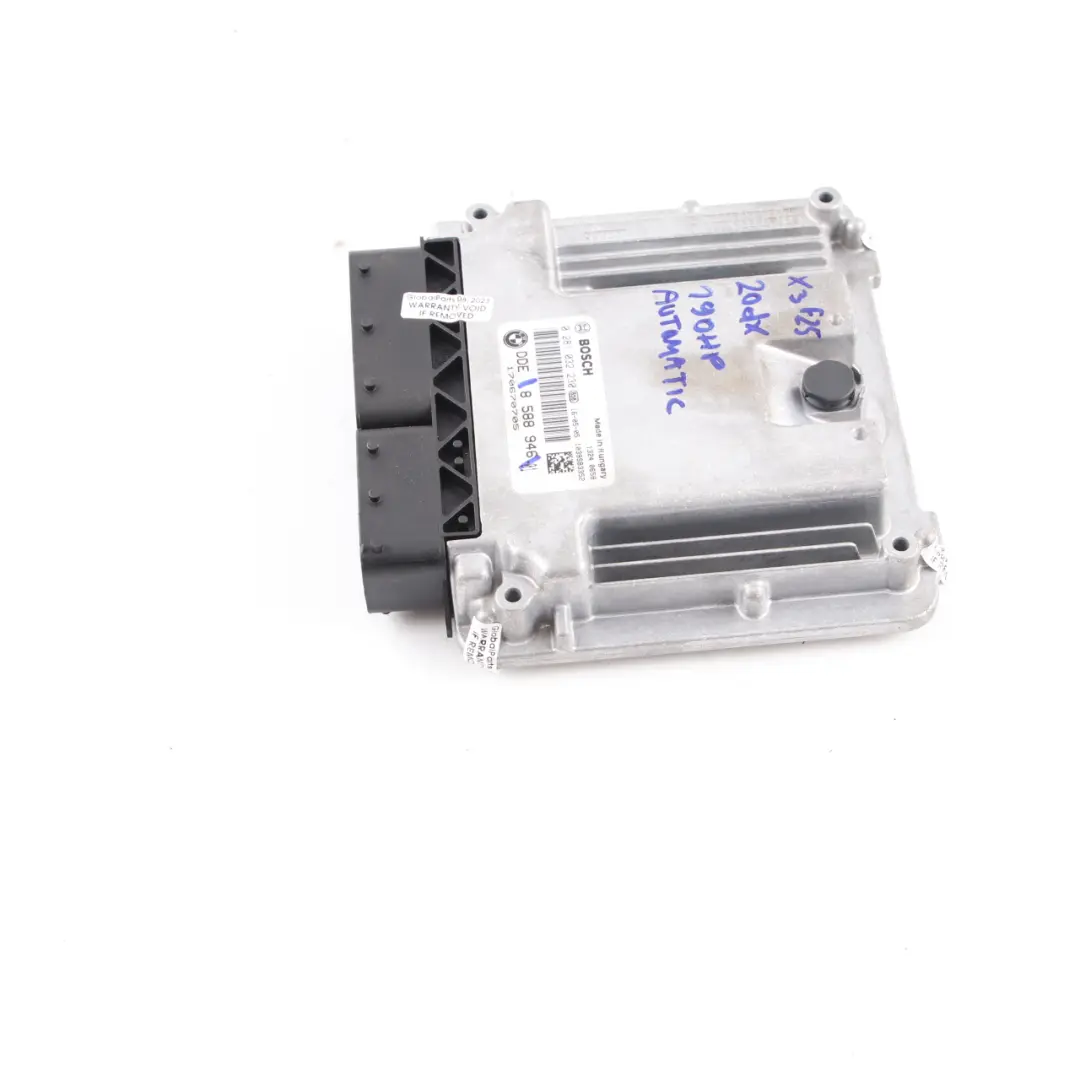 20dX 190HP B47 Módulo de Unidad de Control del Motor ECU DDE 8588946 para BMW X3 F25 con número de pieza 8598806 BMW X3 F25 20dX 190HP B47 Módulo de Unidad de Control del Motor ECU DDE 8588946 - SKU 8588946-1 - Número de pieza 8598806
