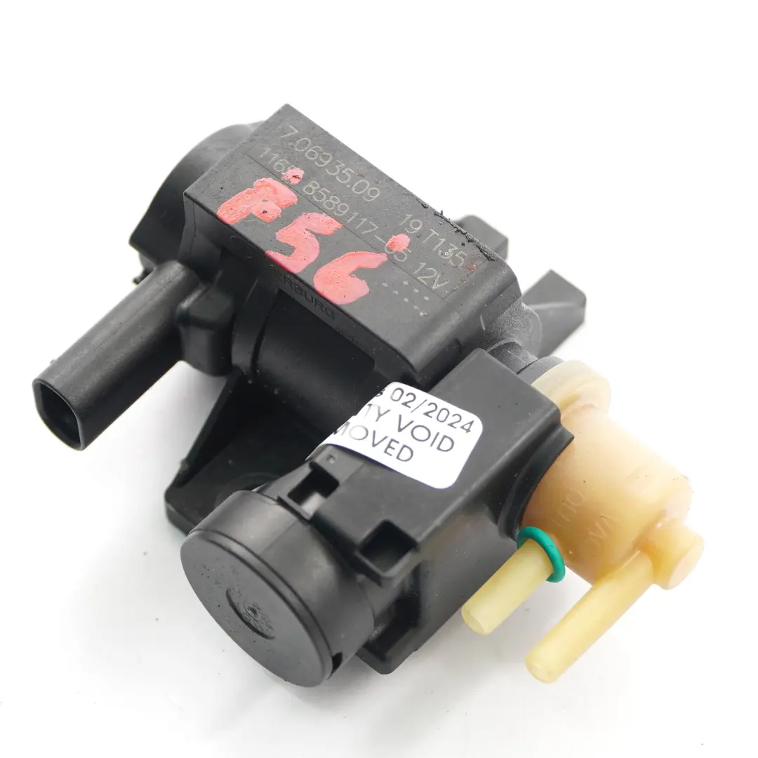 B47 Turbo Convertidor de presión vacío para Mini F56 F55 BMW F40 G20 Diesel con número de pieza 8589117 Mini F56 F55 BMW F40 G20 Diesel B47 Turbo Convertidor de presión vacío - SKU 8589117 - Número de pieza 8589117