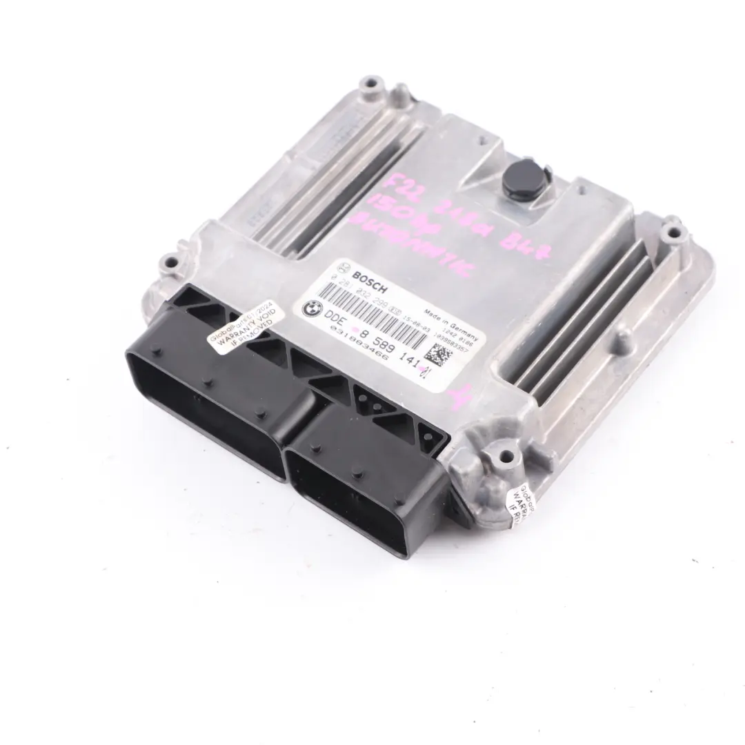 B47 118d 318d 518d 150HP Engine ECU DDE Automatic to BMW F10 F20 F30 LCI with Part number 8589141 BMW F10 F20 F30 LCI B47 118d 318d 518d 150HP Engine ECU DDE Automatic - SKU 8589141-4 - Part number 8589141