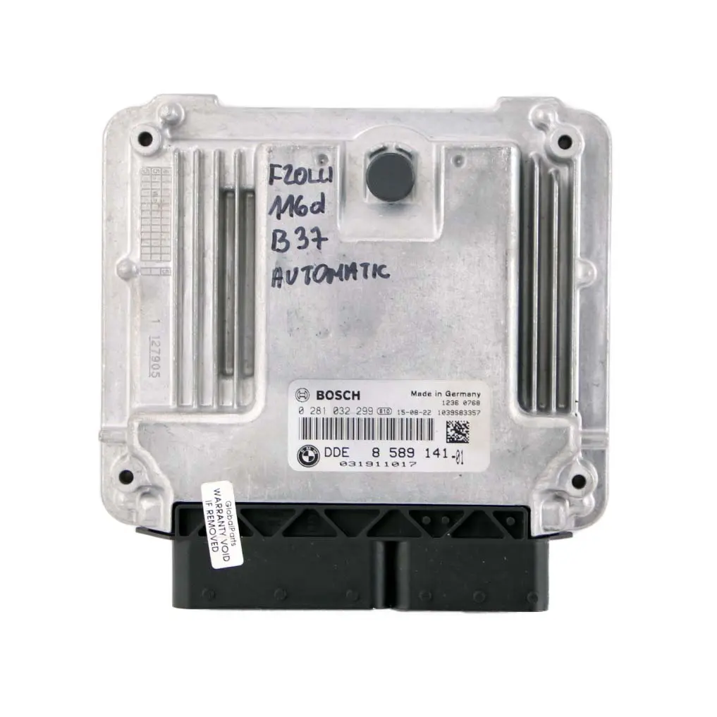 B37 116HP Unidad Control Motor ECU DDE Automático para BMW F20 F21 LCI 116d con número de pieza 8589141 BMW F20 F21 LCI 116d B37 116HP Unidad Control Motor ECU DDE Automático - SKU 8589141 - Número de pieza 8589141