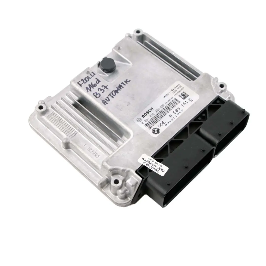 B37 116HP Engine ECU Control Unit DDE Automatic to BMW F20 F21 LCI 116d with Part number 8589141 BMW F20 F21 LCI 116d B37 116HP Engine ECU Control Unit DDE Automatic - SKU 8589141 - Part number 8589141