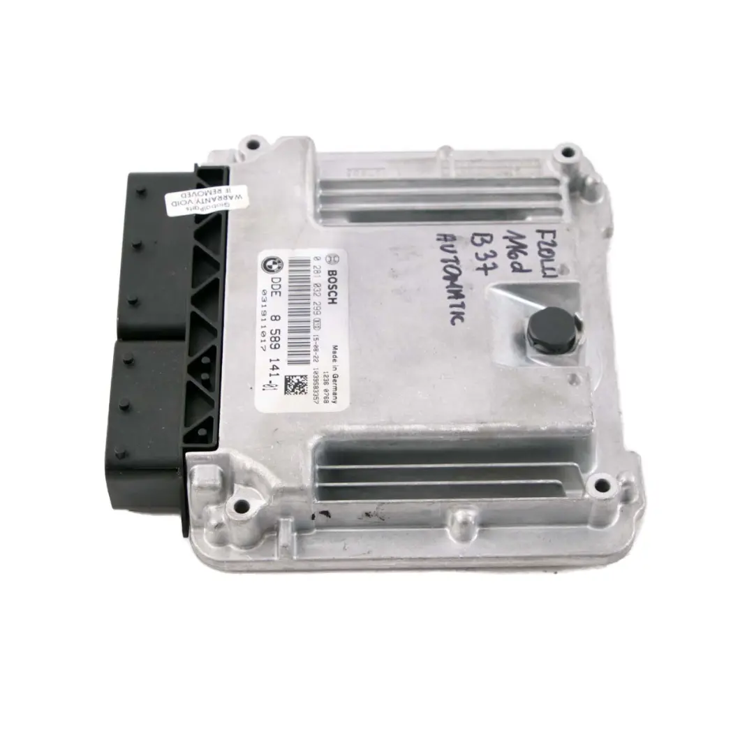 B37 116HP Engine ECU Control Unit DDE Automatic to BMW F20 F21 LCI 116d with Part number 8589141 BMW F20 F21 LCI 116d B37 116HP Engine ECU Control Unit DDE Automatic - SKU 8589141 - Part number 8589141