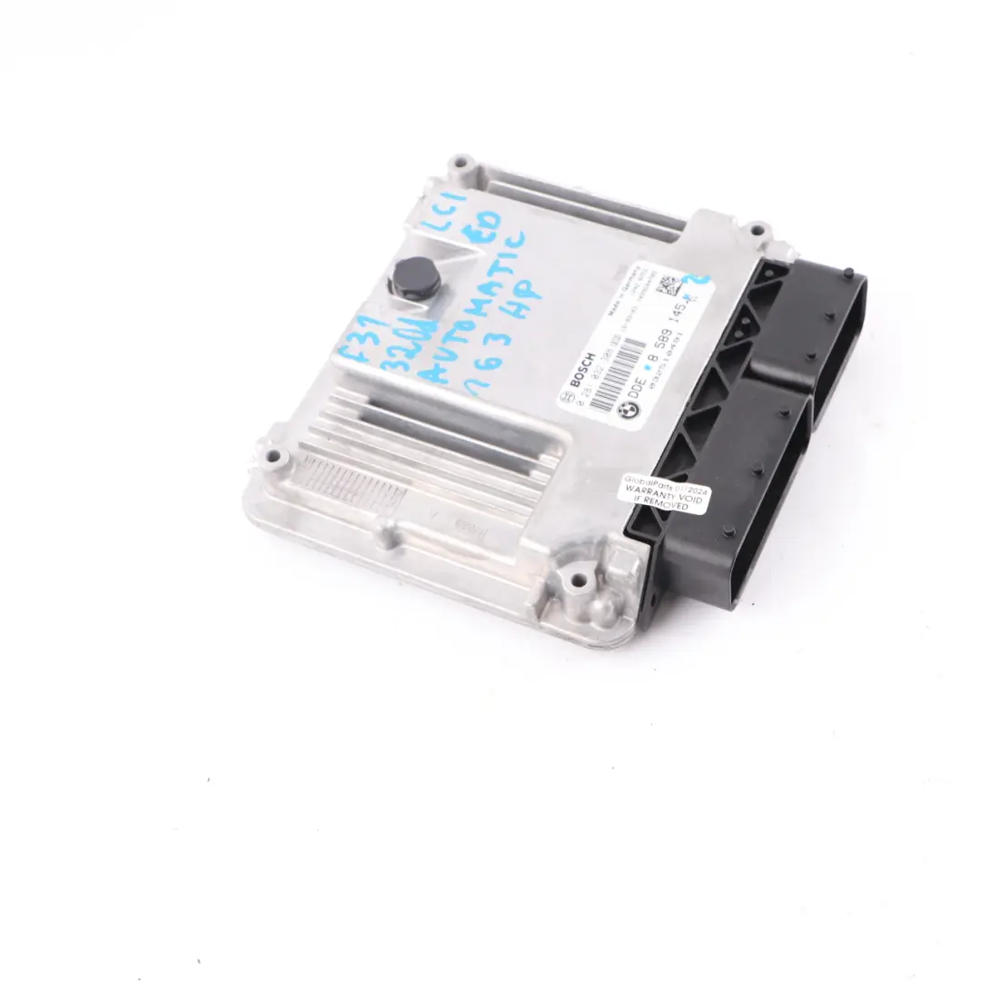 B37 163HP Engine Control Unit ECU DDE Automatic to BMW F30 F31 LCI 320d ed with Part number 8589145 BMW F30 F31 LCI 320d ed B37 163HP Engine Control Unit ECU DDE Automatic - SKU 8589145-2 - Part number 8589145