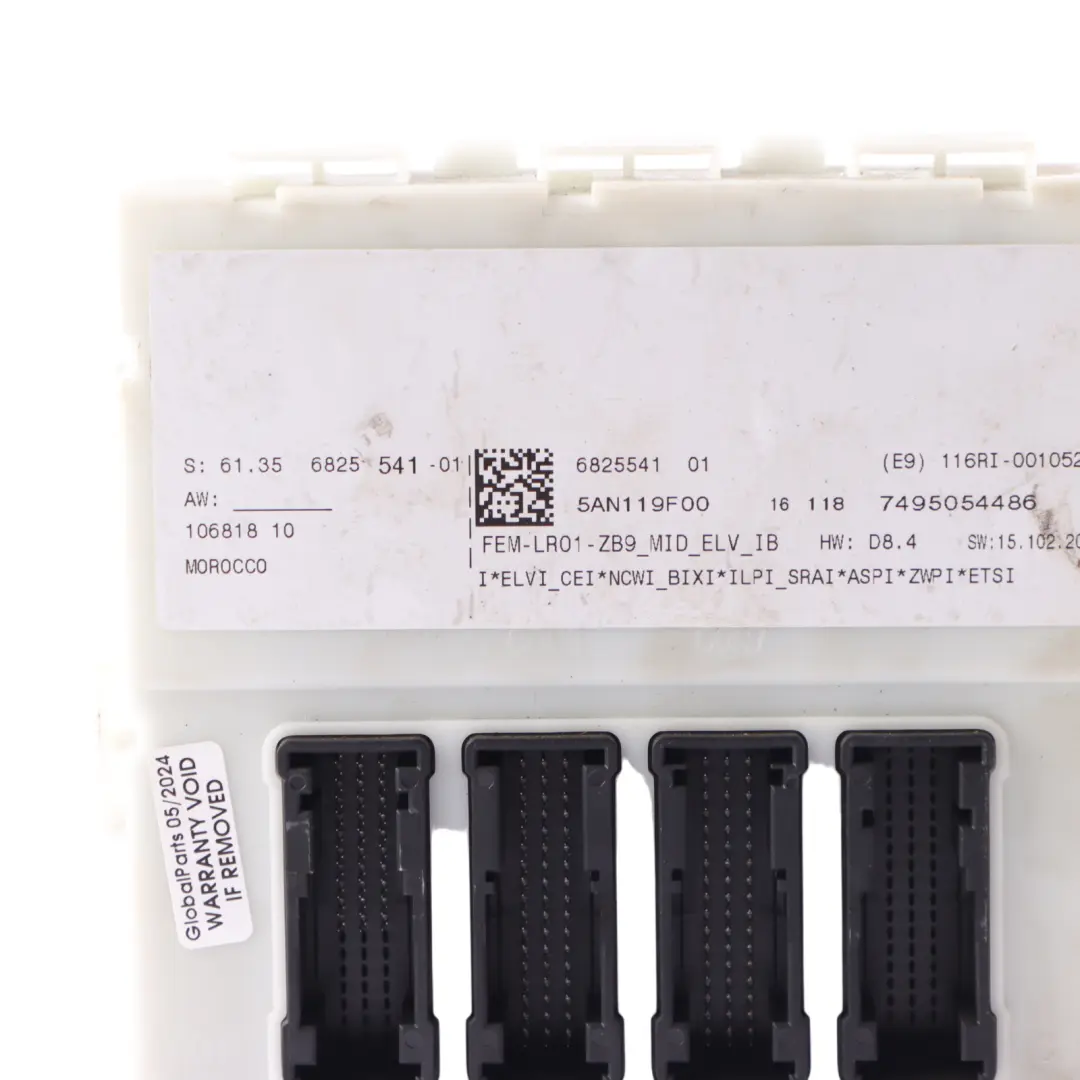BMW F20 F21 F30 LCI 118d 318d B47 150HP DDE Engine ECU Kit Key FEM Lock - SKU 8589145-9 - Part number 8589145