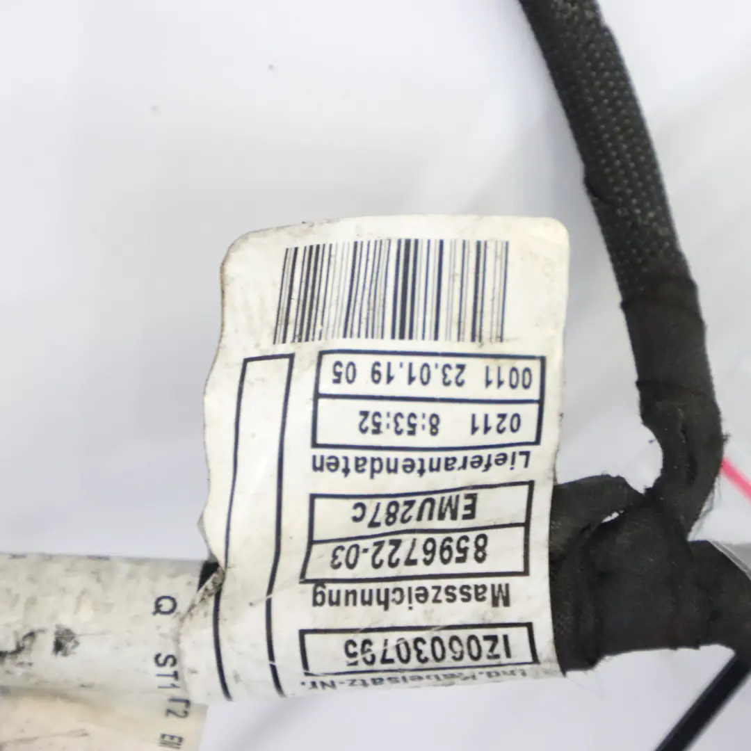 530dX 540dX Diesel B57 Linea alimentazione cablaggio motore per BMW G30 G31 con numero di parte 8590021 BMW G30 G31 530dX 540dX Diesel B57 Linea alimentazione cablaggio motore - SKU 8590021 - Numero di parte 8590021