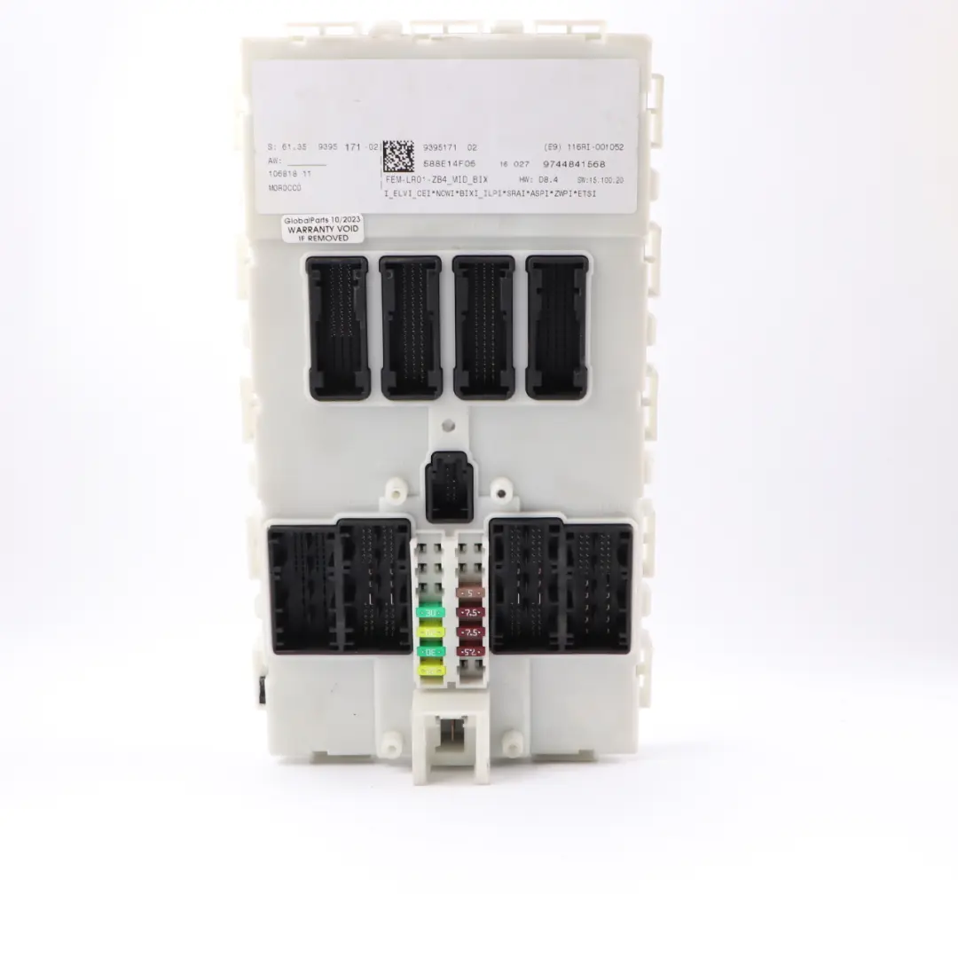 BMW F30 LCI 320d ed B47 163HP Engine ECU Kit DDE FEM + Key Manual - SKU 8591073-3 - Part number 8591073