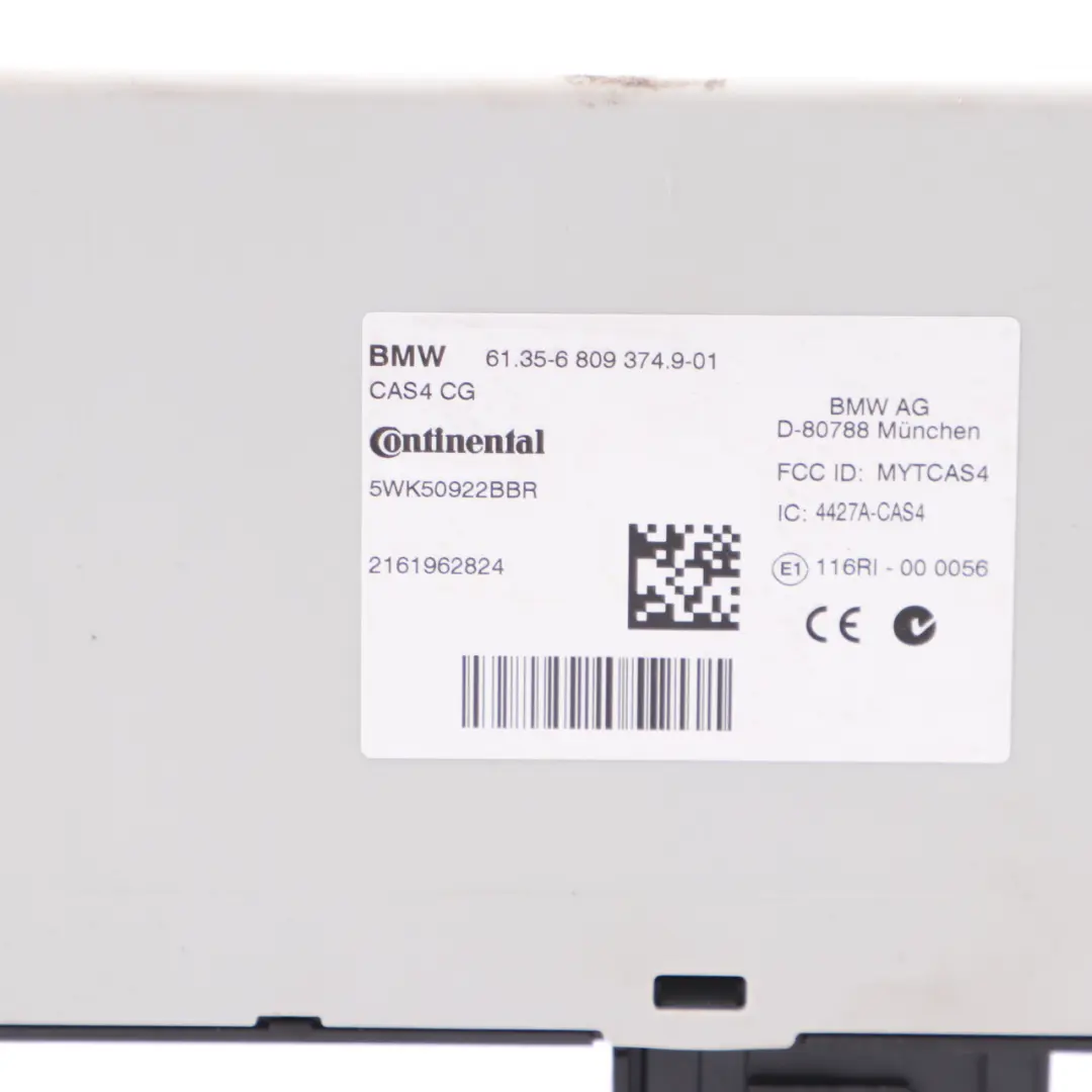 BMW F10 F11 LCI 520d B47 190HP Engine ECU Kit DDE CAS4 Key Automatic - SKU 8591073-4 - Part number 8591073