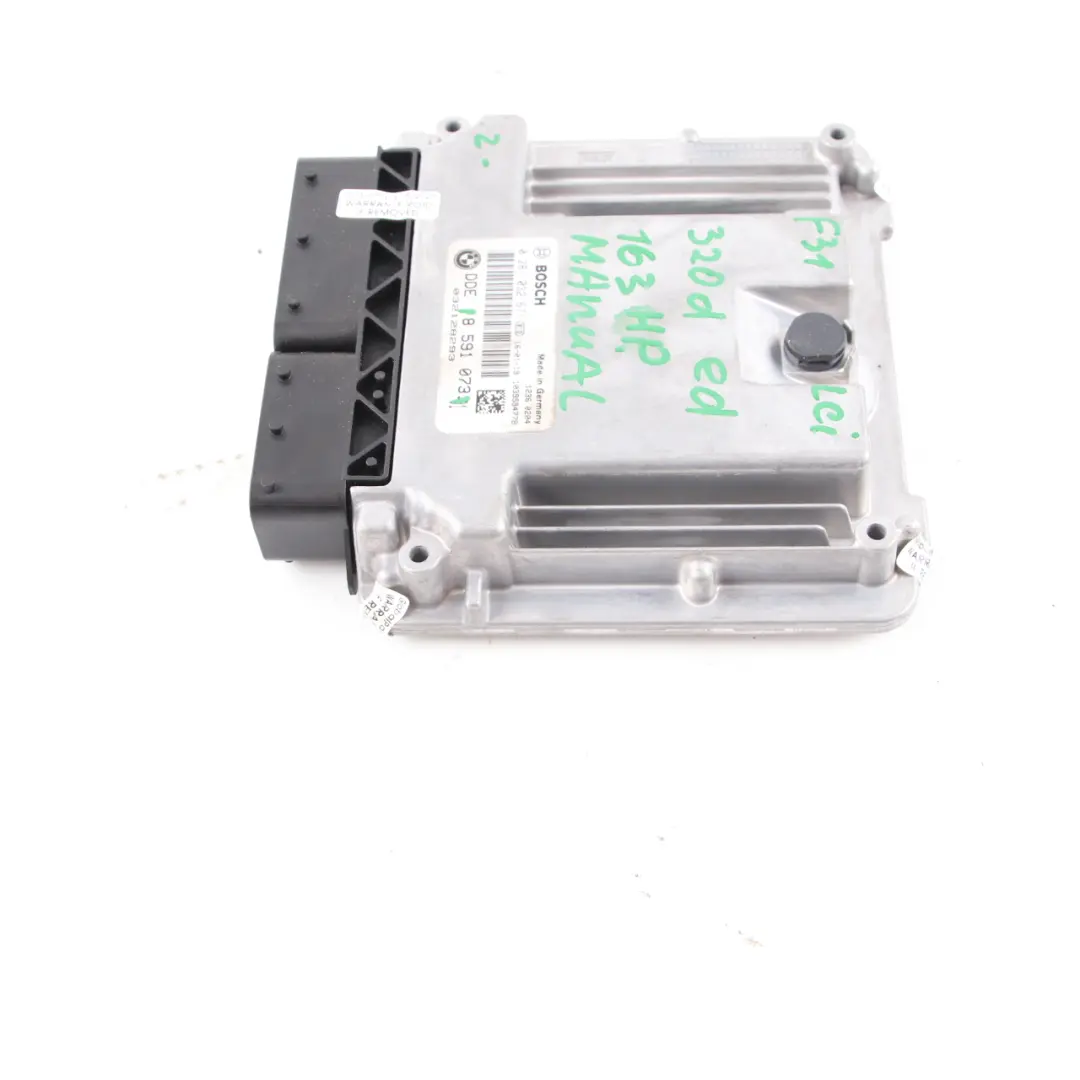 BMW F20 F30 LCI 120d 320d ed B47 163HP Engine ECU Unit DDE Manual - SKU 8591073 - Part number 8591073