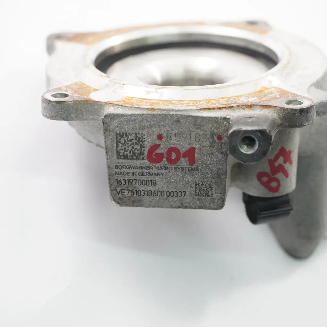 B47 Turbo Charger Cold Side Inlet Housing Cover Turbo BMW G01 - SKU 8591886 - Part number 8591886