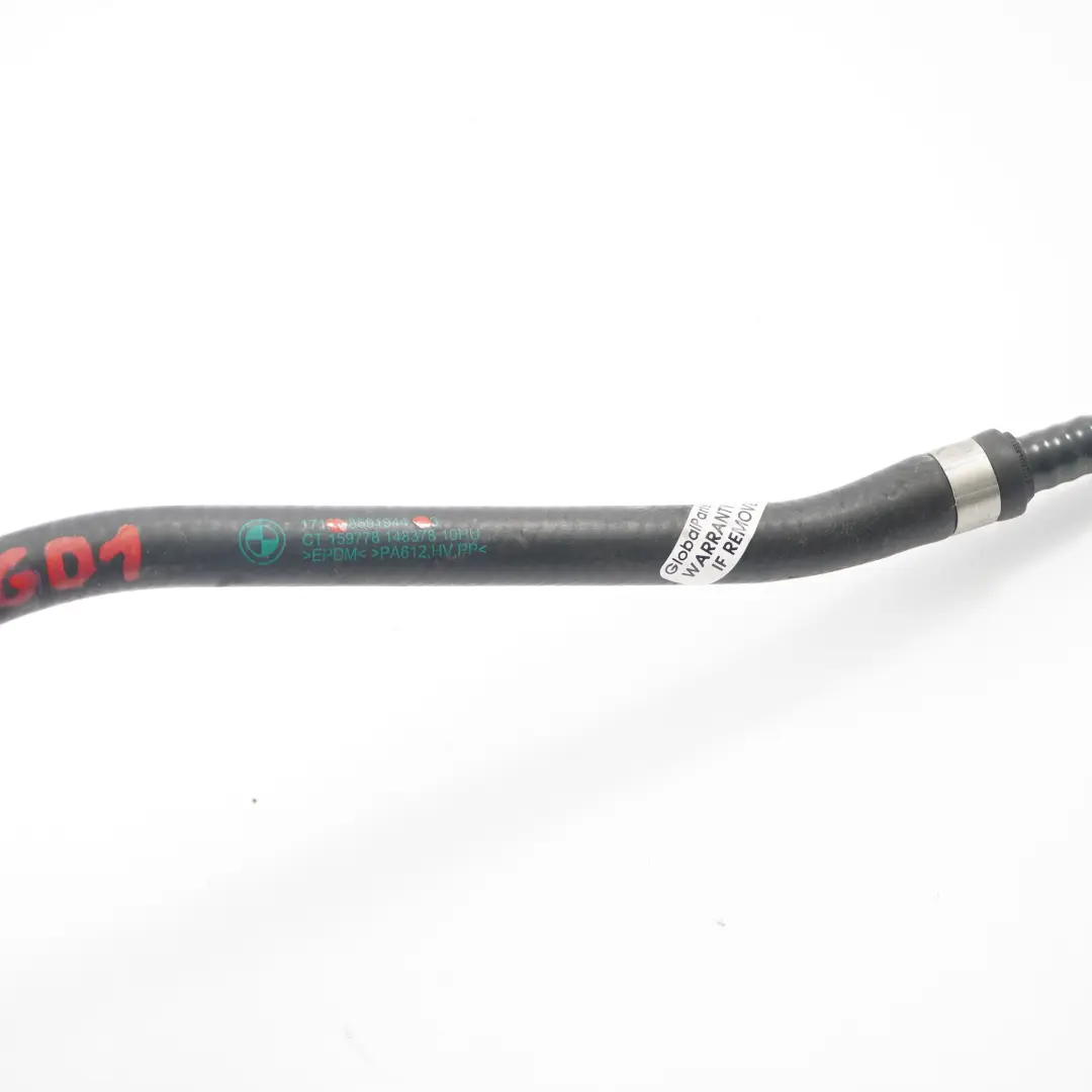 Manguera de Agua Vaso de Expansión de Refrigerante Tubo para BMW X3 G01 con número de pieza 8591944 BMW X3 G01 Manguera de Agua Vaso de Expansión de Refrigerante Tubo - SKU 8591944 - Número de pieza 8591944