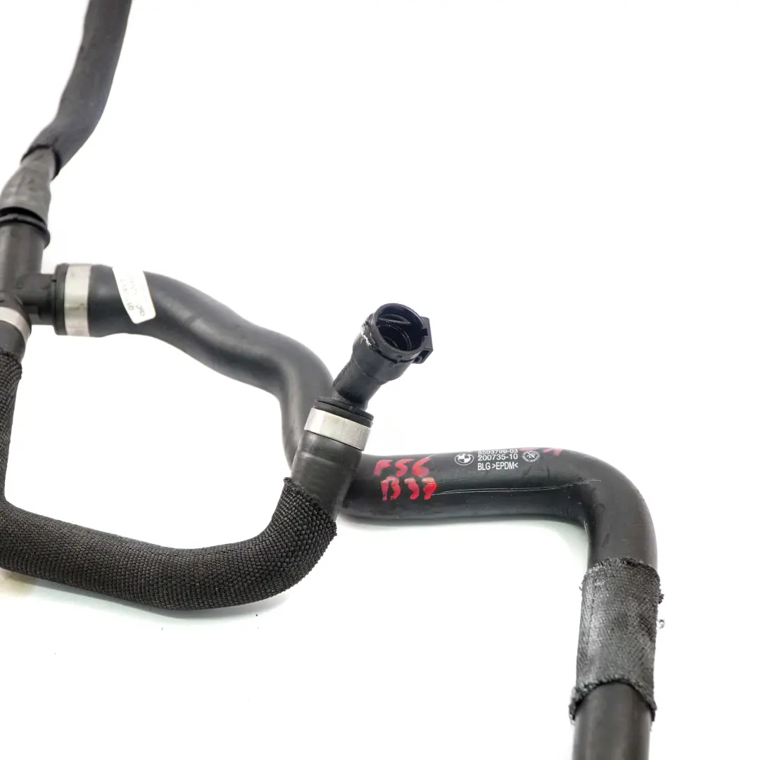 Cooling Radiator Expansion Tank Hose Petrol to MINI Cooper 1 F55 F56 F60 Engine with Part number 8593799 MINI Cooper 1 F55 F56 F60 Engine Cooling Radiator Expansion Tank Hose Petrol - SKU 8593799-1 - Part number 8593799