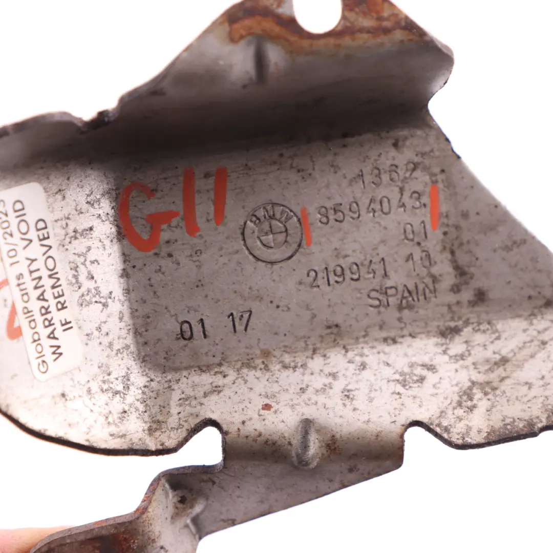 BMW G11 740dX B57 Turbocharger Turbo Cover Bracket Mount Carrier - SKU 8594043 - Part number 8594043