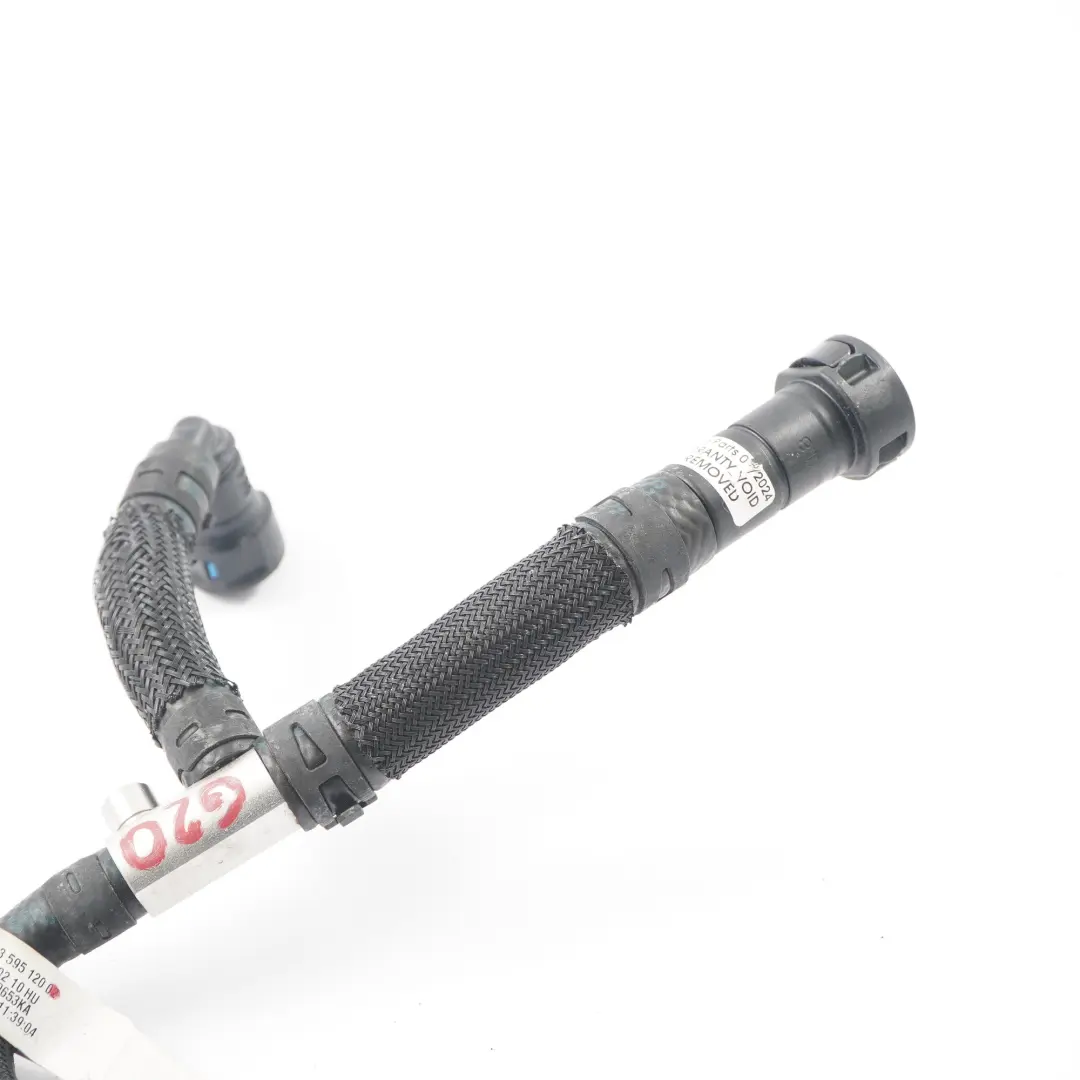 BMW G20 G30 X3 G01 Tuyau de retour de carburant Diesel B47D - SKU 8595120 - Numéro de pièce 8595120