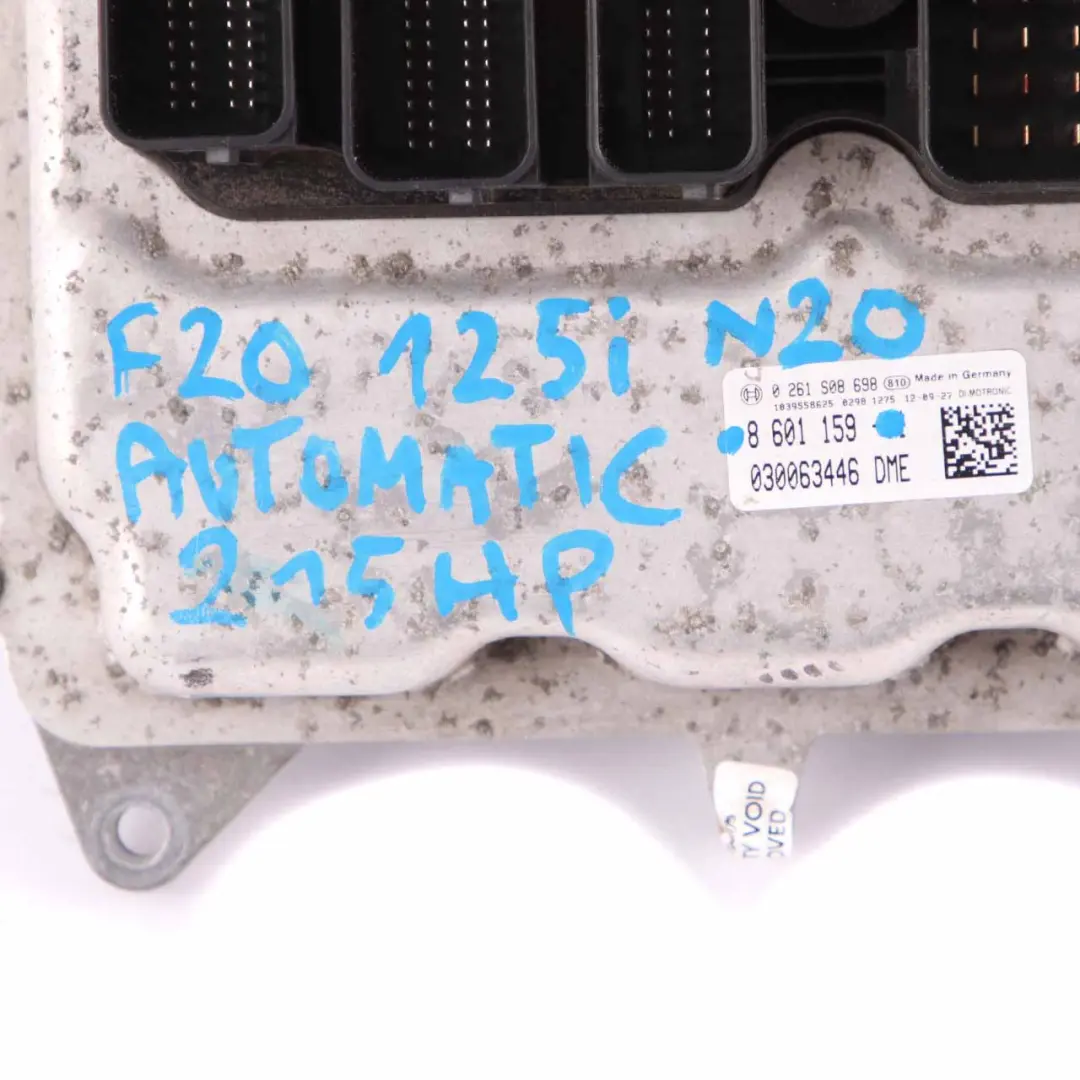 BMW F20 F21 125I N20 218HP ECU Steuergerätesatz Schlüssel FEM Automatik - SKU 8601159-1 - Teilenummer 8601159
