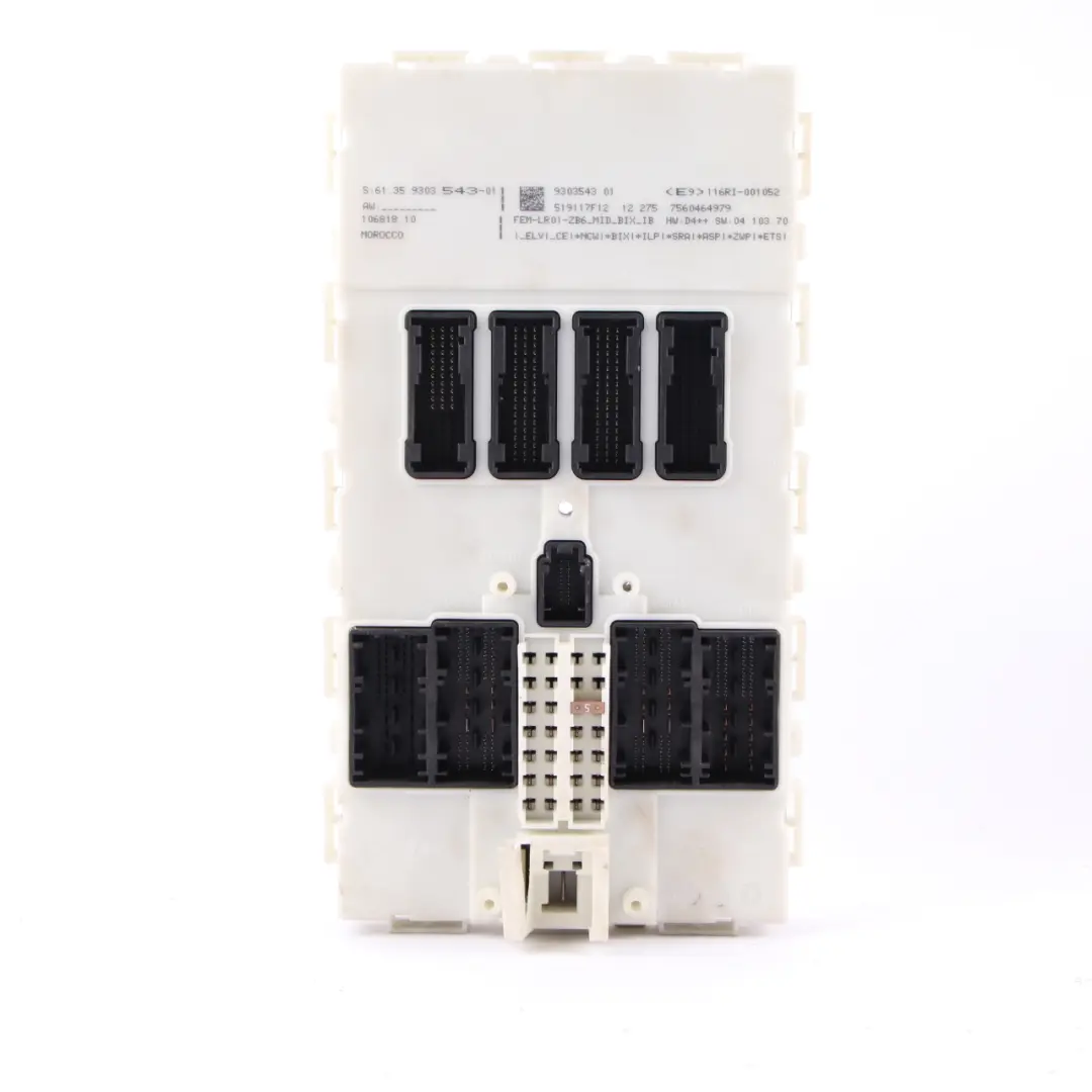 BMW F20 F21 125I N20 218HP ECU Unidad De Control Kit DDE FEM Automático - SKU 8601159-1 - Número de pieza 8601159