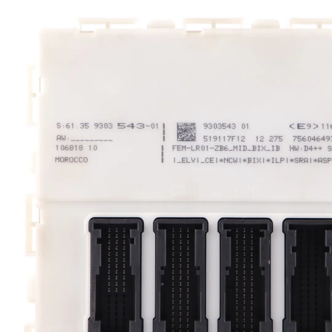 BMW F20 F21 125i N20 218HP ECU Control Unit Kit DDE Key FEM Automatic - SKU 8601159-1 - Part number 8601159