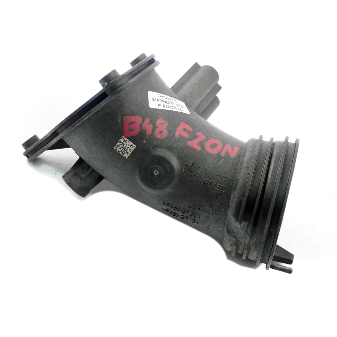 Rura Wąż Przewód Intercoolera Powietrza do BMW F20 F30 LCI B48 o numerze 8601683 BMW F20 F30 LCI B48 Rura Wąż Przewód Intercoolera Powietrza - SKU 8601683 - Numer Części 8601683