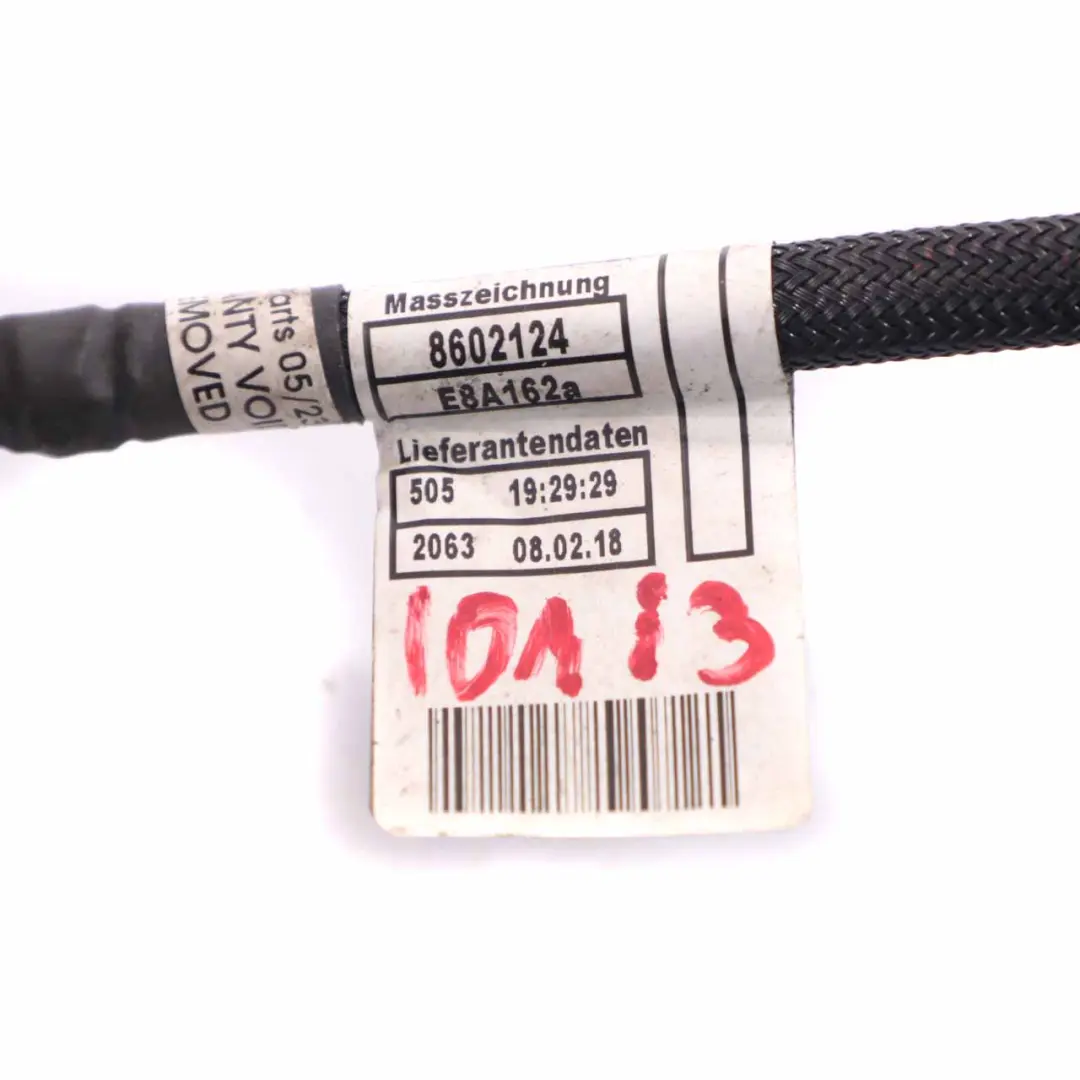 BMW i3 I01 Hybrid Electric Erde Kabel Linie Riemen Batterie Blei - SKU 8602123 - Teilenummer 8602123