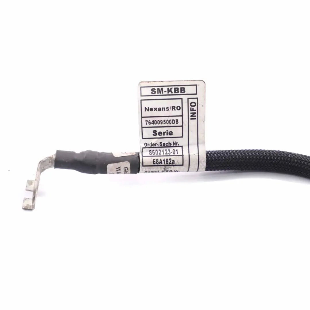 Earth Ground Cable Line Strap Battery Lead to BMW i3 I01 Hybrid Electric with Part number 8602123 BMW i3 I01 Hybrid Electric Earth Ground Cable Line Strap Battery Lead - SKU 8602123 - Part number 8602123