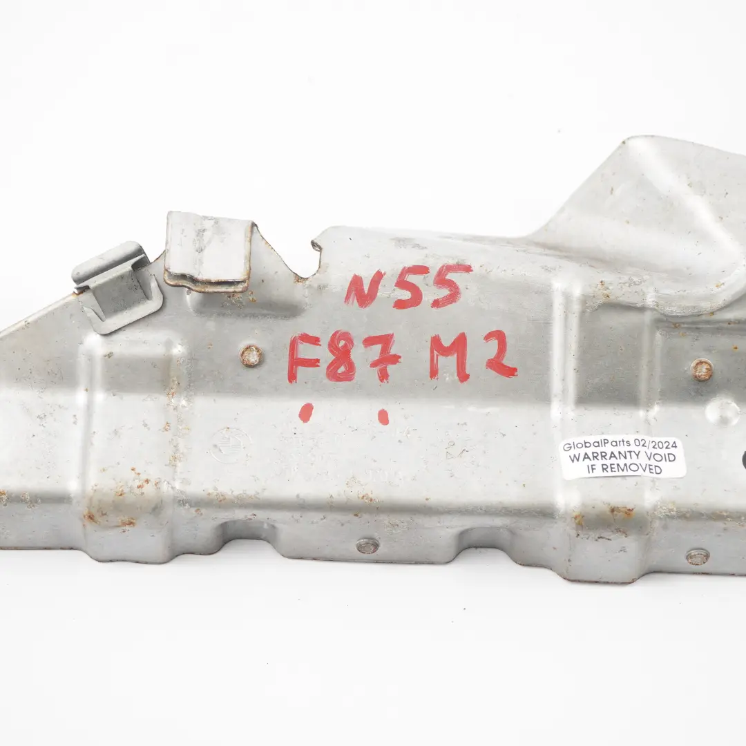 termico BMW E90 E92 LCI F10 F20 N55 Motore collettore di scarico per Scudo con numero di parte 8602958 Scudo termico BMW E90 E92 LCI F10 F20 N55 Motore collettore di scarico - SKU 8602958 - Numero di parte 8602958