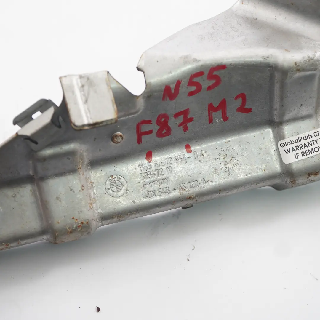 termico BMW E90 E92 LCI F10 F20 N55 Motore collettore di scarico per Scudo con numero di parte 8602958 Scudo termico BMW E90 E92 LCI F10 F20 N55 Motore collettore di scarico - SKU 8602958 - Numero di parte 8602958