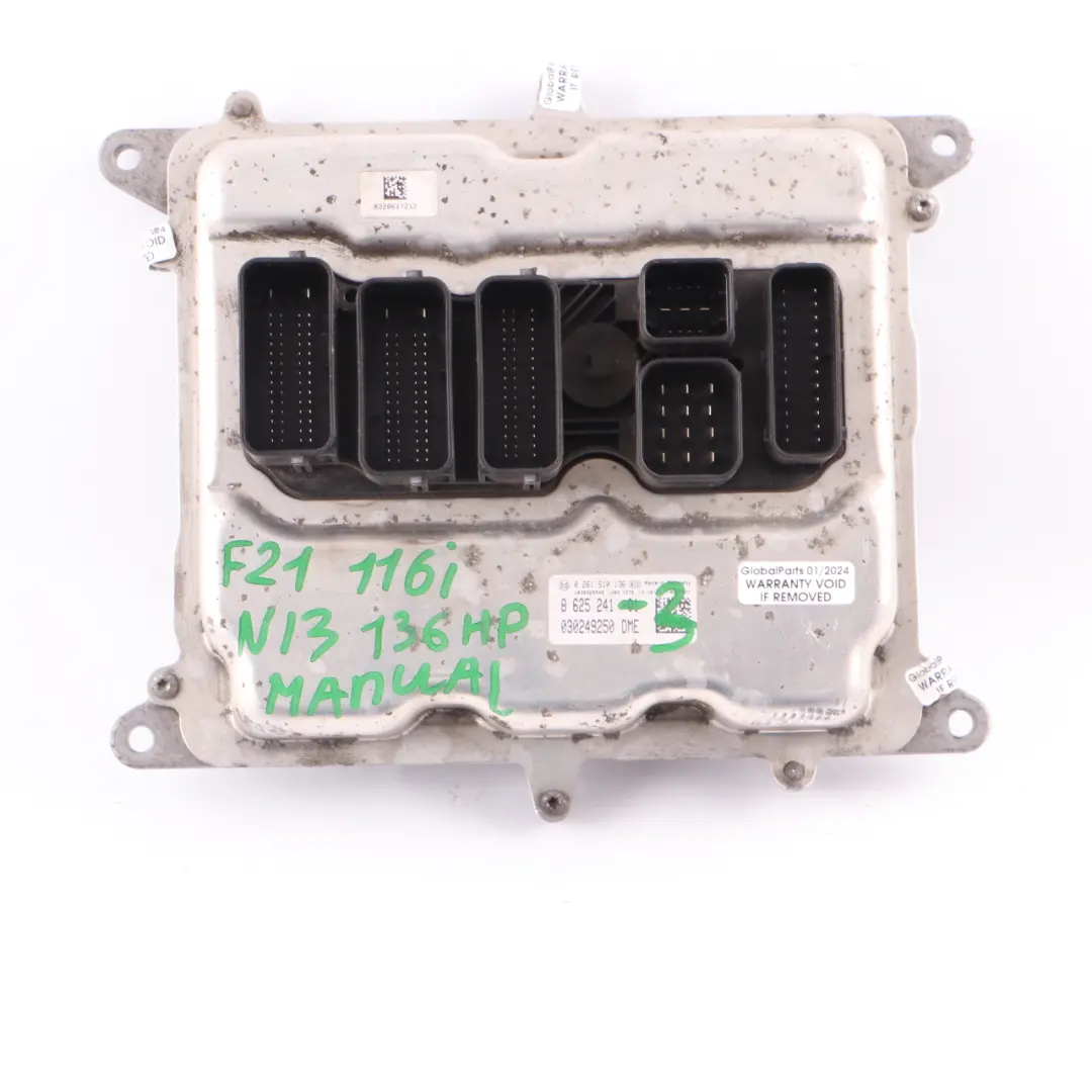 ECU KIT DME FEM Clave Manual para BMW F20 F30 116i 316i N13 Motor con número de pieza 8603352 BMW F20 F30 116i 316i N13 Motor ECU KIT DME FEM Clave Manual - SKU 8603352-1 - Número de pieza 8603352