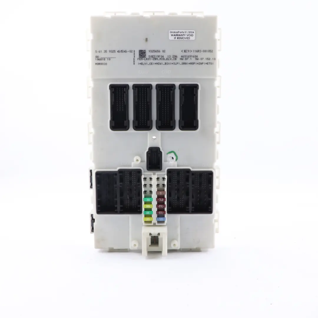 BMW F20 F30 116i 316i N13 Motor ECU KIT DME FEM Clave Manual - SKU 8603352-1 - Número de pieza 8603352