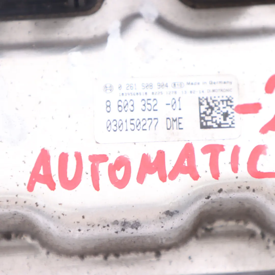 136HP Engine Control Unit ECU DME Automatic BMW F20 F30 116i 316i N13 - SKU 8603352-2 - Part number 8603352